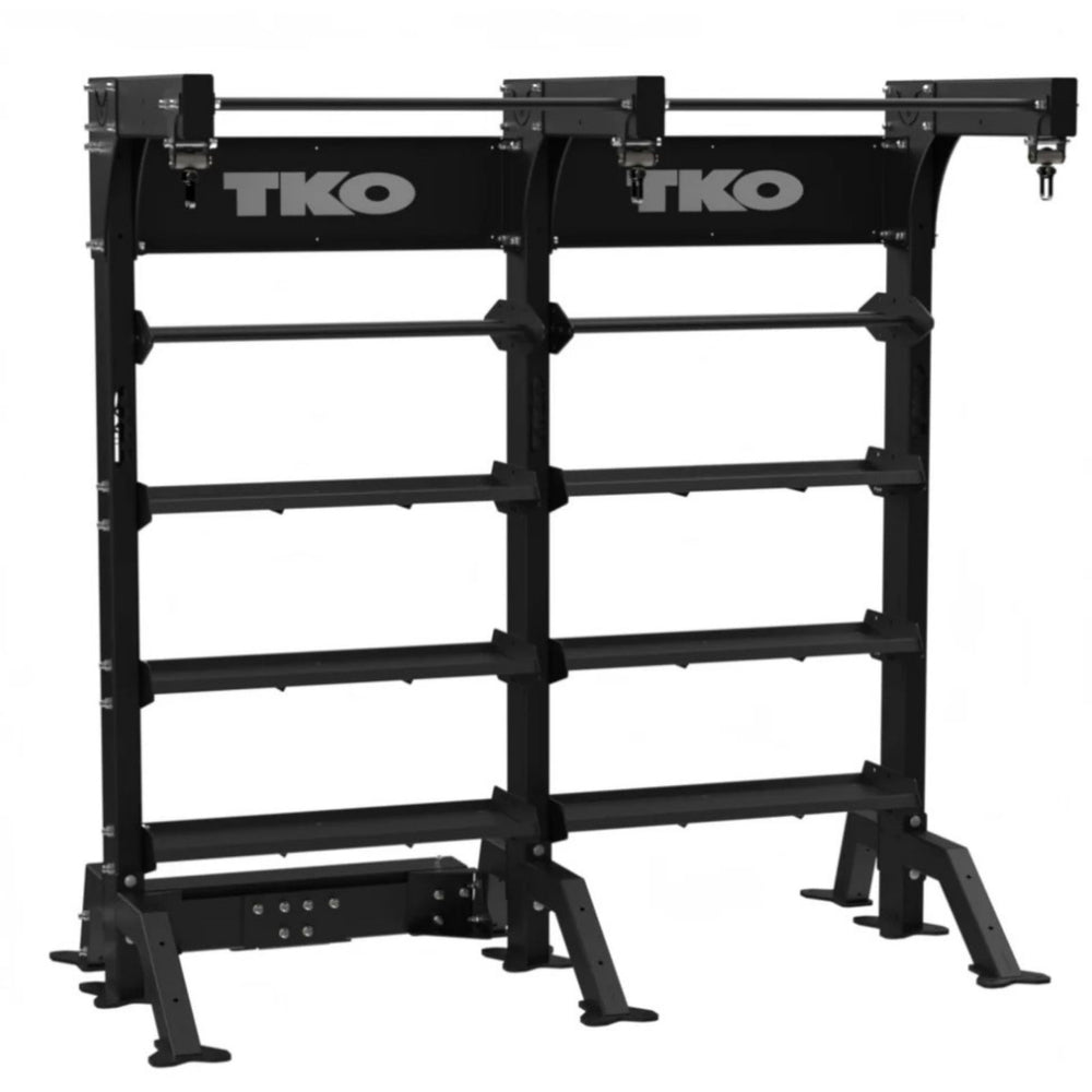 TKO Freestanding Double Bay with Storage and Training DB-DSUB-8FS