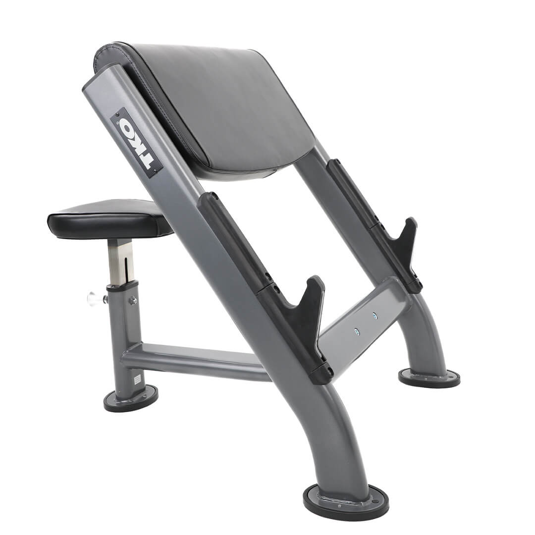 TKO Preacher Curl Bench, Graphite 867PB-B
