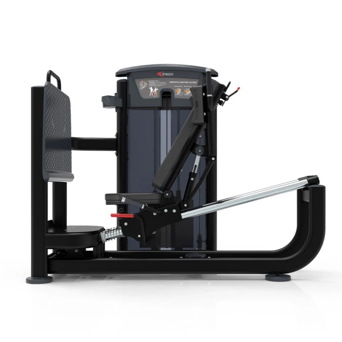 TKO Leg Press Hack Squat Machine with 295 lb Stack — Competitors Outlet