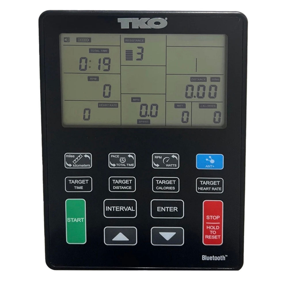 TKO AirRaid Runner Manual Treadmill 8CTM console