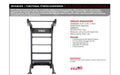 TKO Freestanding Single Suspension Bay DB-SUB-8FS fact sheet