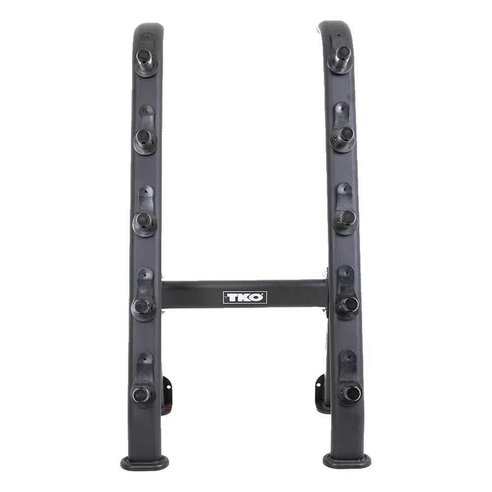 TKO Half Fixed Barbell Rack front view