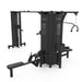 BlackTKO Signature 5-Stack Cable Machine 7032-B with multiple attachments on a white background