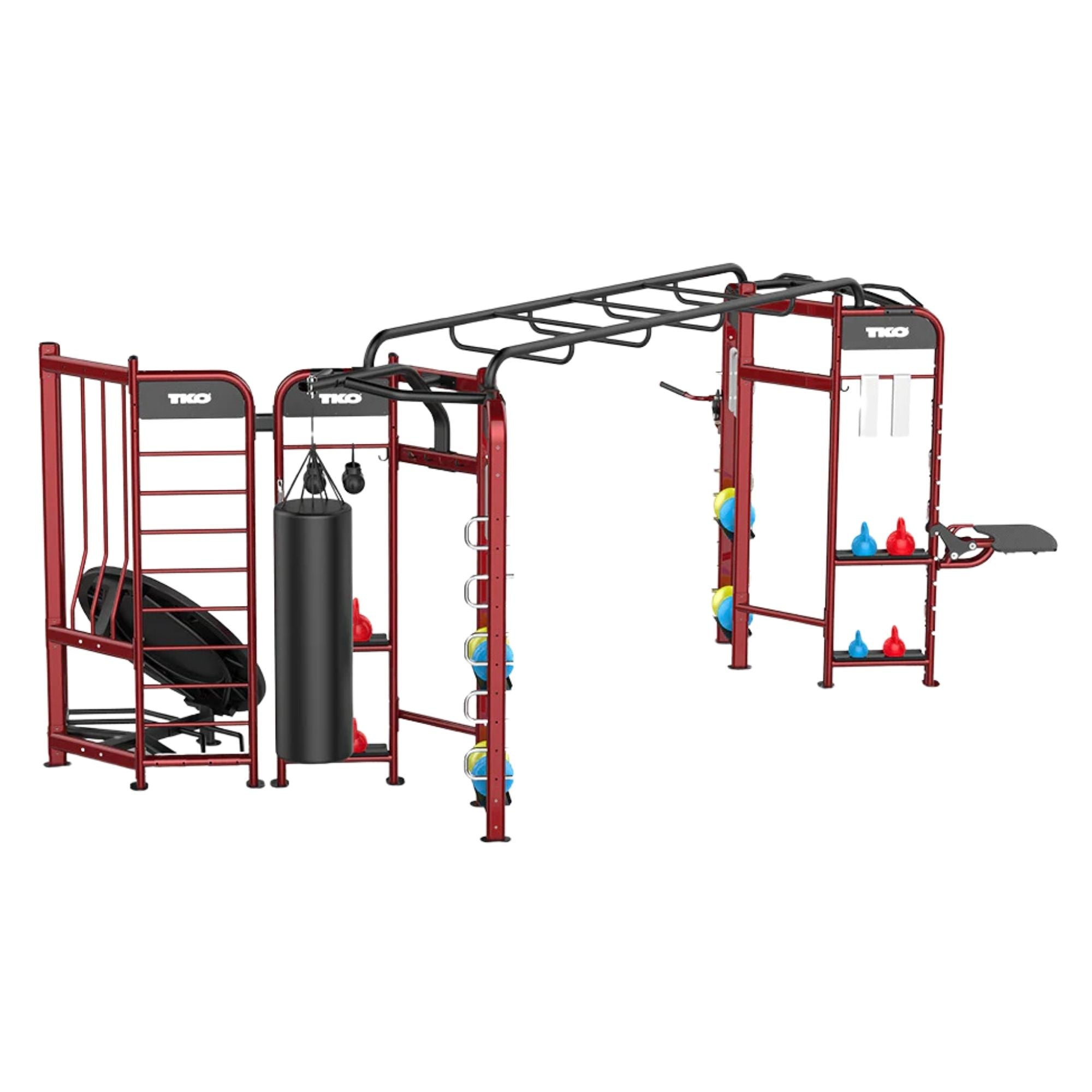 TKO Stretching+Boxing+Rebounder Station 9903 frame