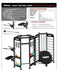 TKO Stretching+Rebounder Station 9905 face sheet