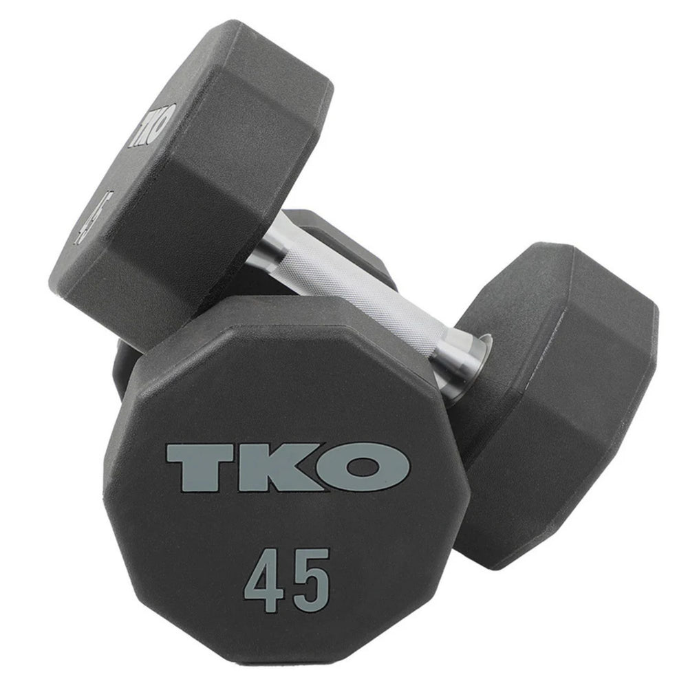 TKO Ten-Sided Urethane Dumbbells 830TU