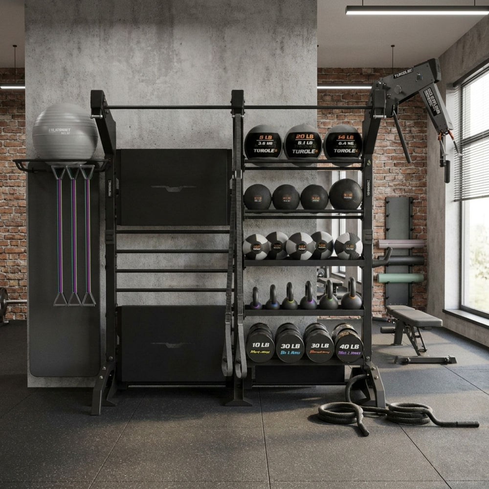 TORQUE Group Training Station with Ski Trainer and Full Accessory Package