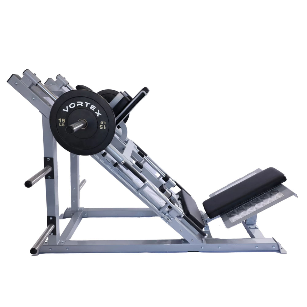 Vortex Commercial Hack Squat and Leg Press Combo VLP1000 Side profile 