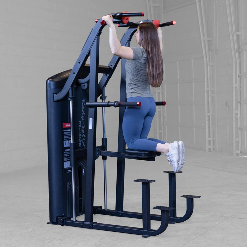 Body-Solid Pro Clubline Series II Assist Vertical Knee Raise S2ACD