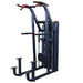 S2ACDX Series 2 Weight Assist Vertical Knee Raise machine with black frame and red accents on a white background