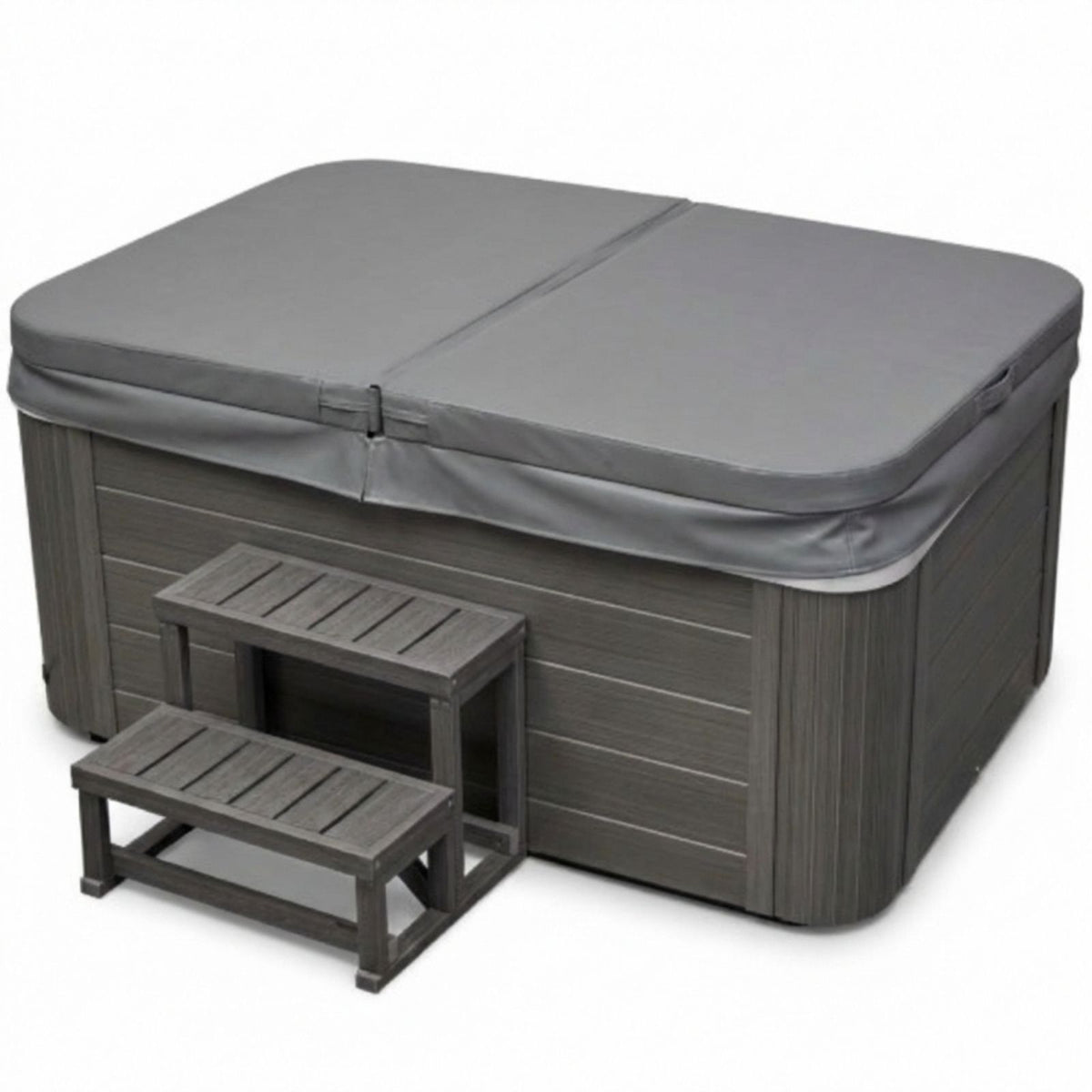 Luxury Spas Cashmere WS-790- hot tub with fitted cover and steps