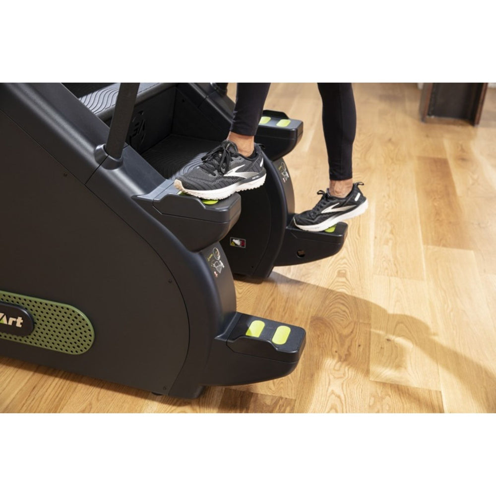 SportsArt ECO-POWR Stepper G778 step platform close-up showing tread and low step-up height