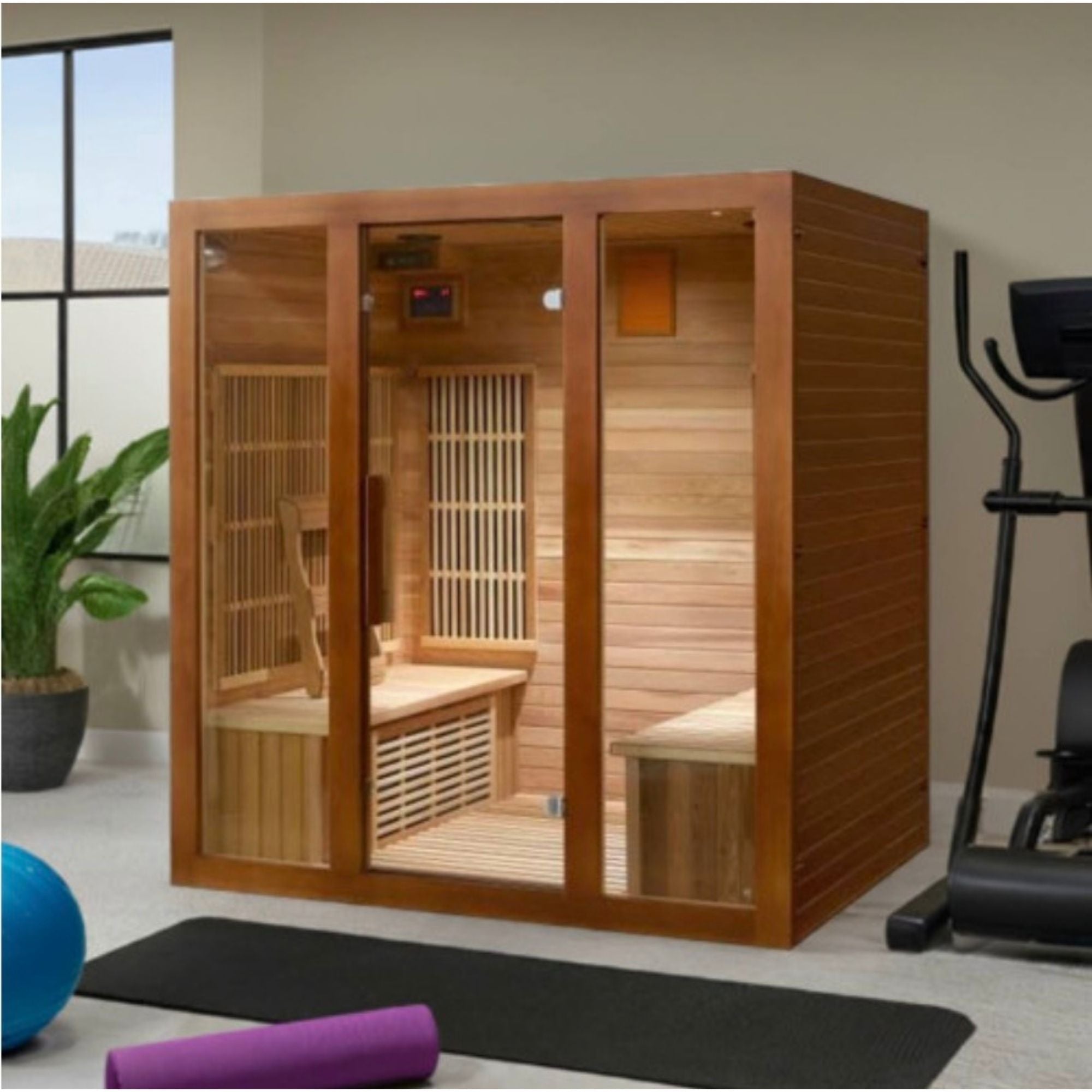 SunRay 4-Person Roslyn Sauna HL400KS