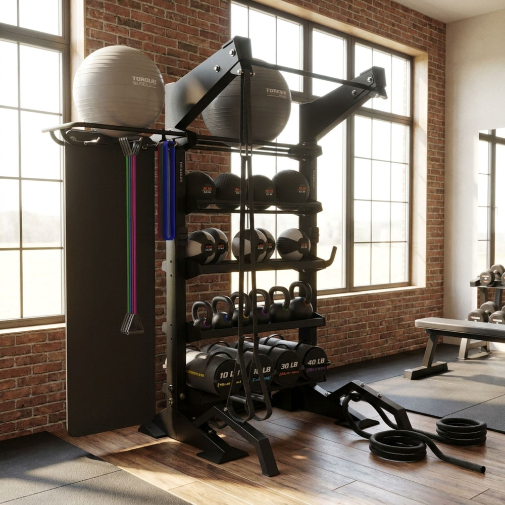 TORQUE Core Functional Storage Bay with Suspension Trainer and Conditioning Tools