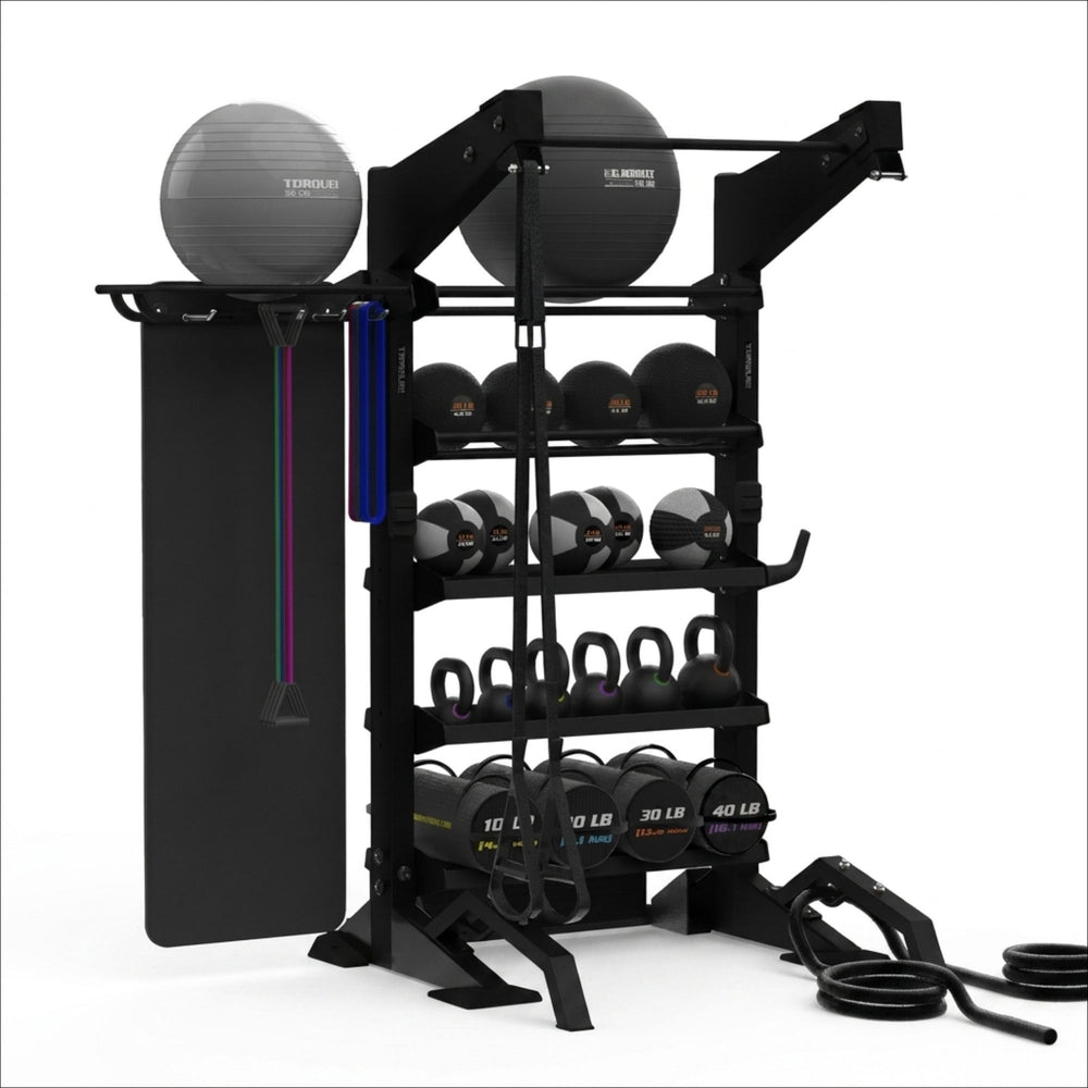 TORQUE Core Functional Storage Bay with Suspension Trainer and Conditioning Tools