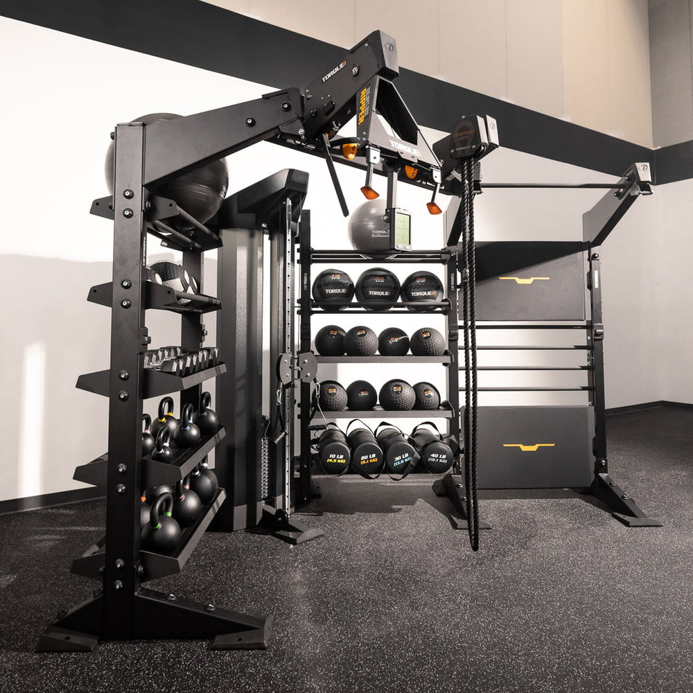 Torque X-CREATE Corner Storage Cable Package installation example