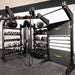 Torque X-CREATE Corner Storage Cable Package installed in a training space