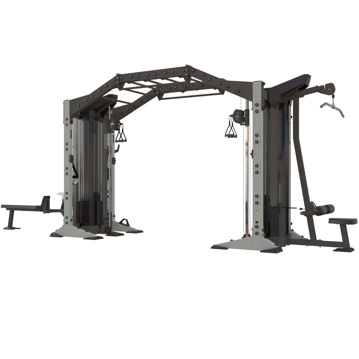 Torque 2-Module X-SELECT Bridge commercial cable and strength-training package, Platinum 2