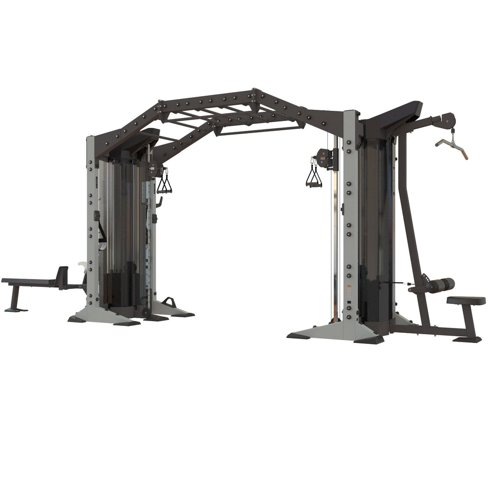 Torque 2-Module X-SELECT Bridge commercial cable and strength-training package, Platinum 2