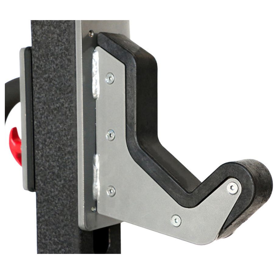 TKO Half Rack with Storage Machine j hook safeties