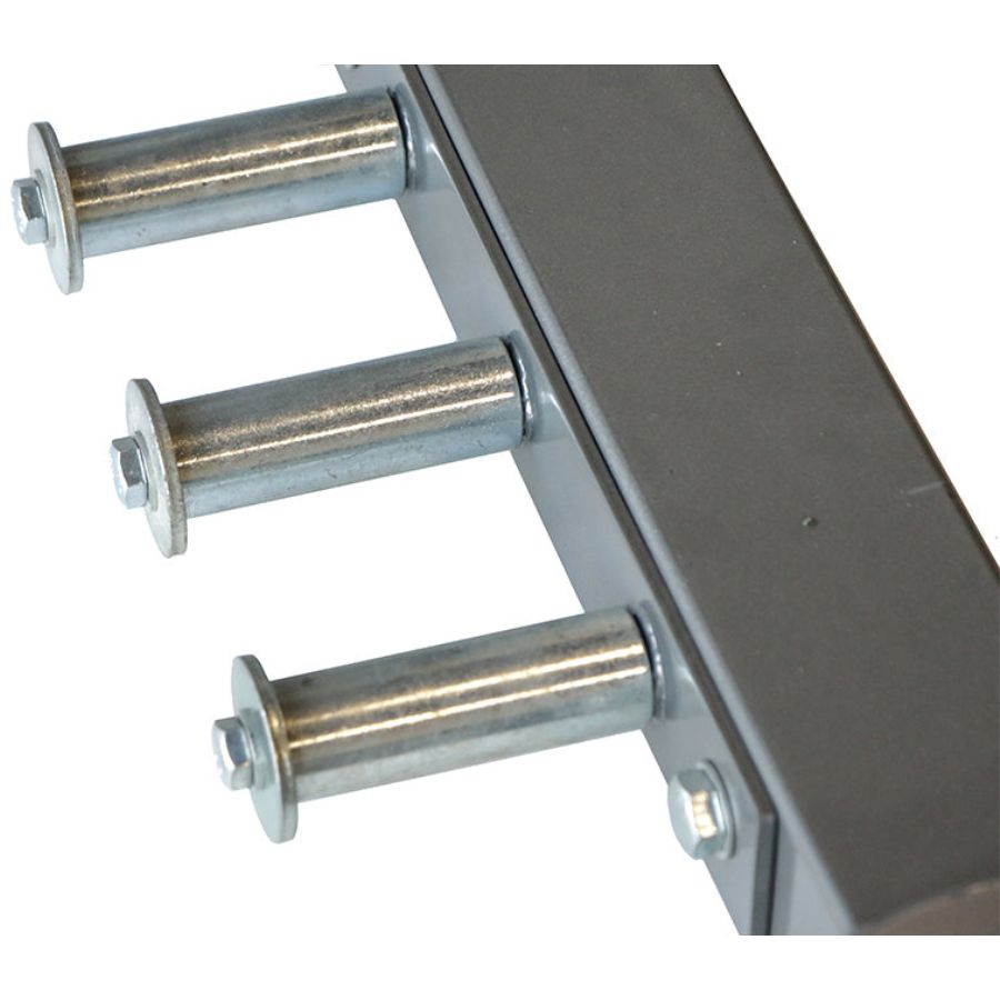 TKO Half Rack with Storage Machine band pegs