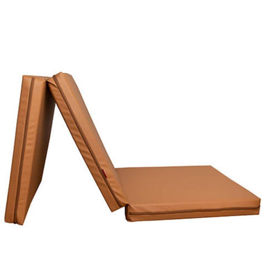 BenchK Foldable Gymnastic Mat - Brown