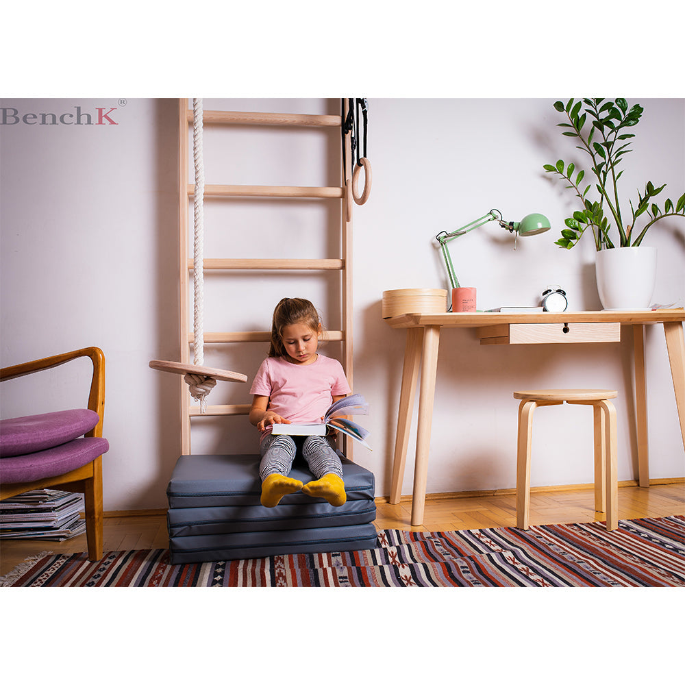 BenchK Wall Bar Package 111 + A204 with child reading 