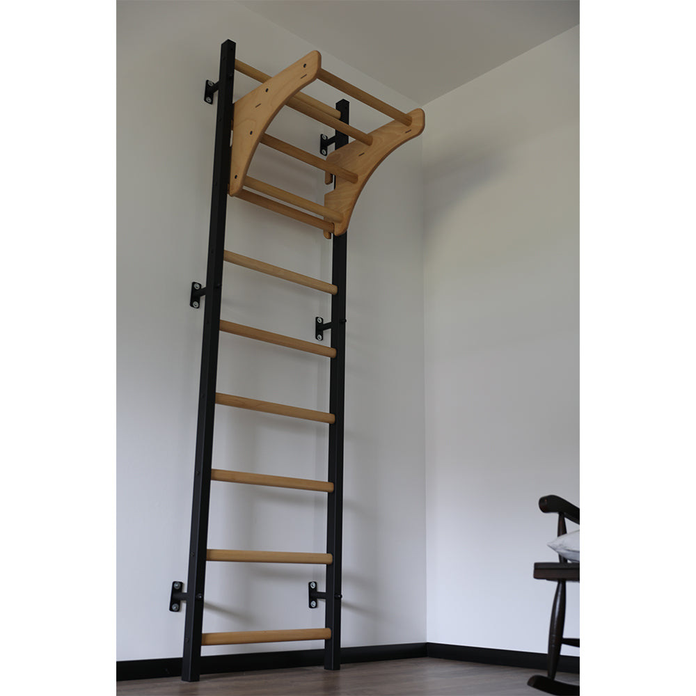 BenchK Wall Bar with Adjustable Pull-Up Bar 711B inside a home 