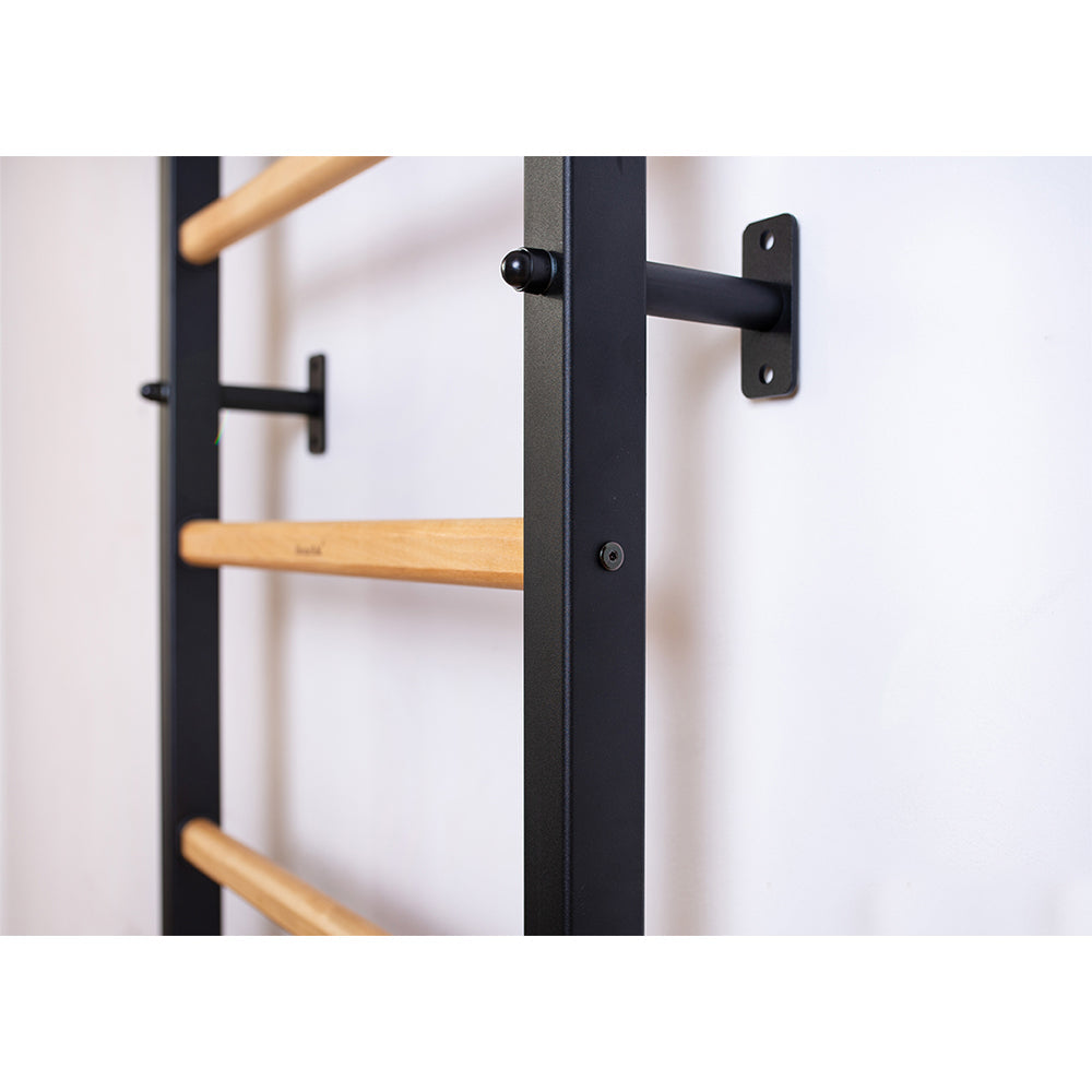 BenchK Wall Bar with Adjustable Pull-Up Bar 711B side rails and rungs