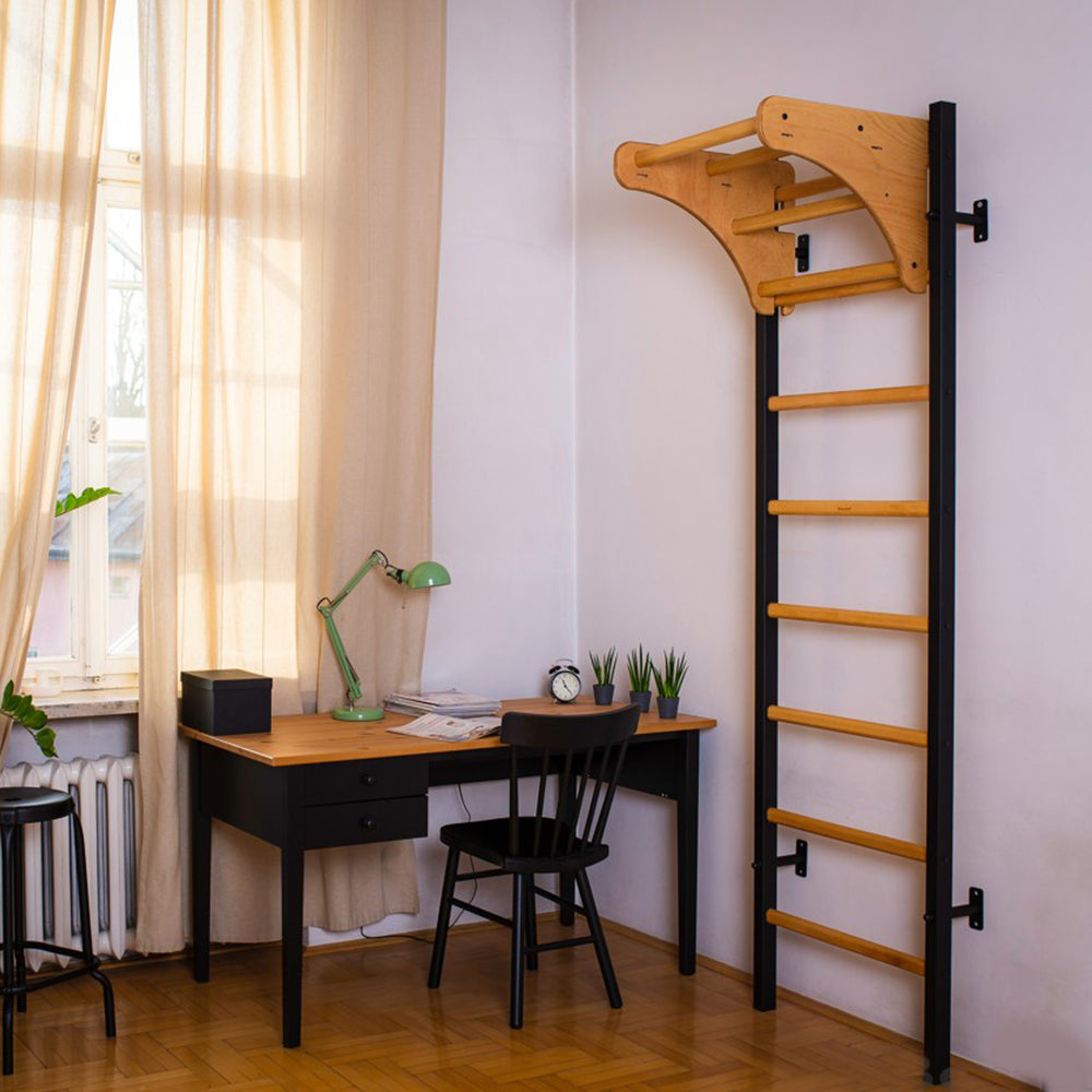 BenchK Wall Bar with Pull-Up Bar 211B inside an office