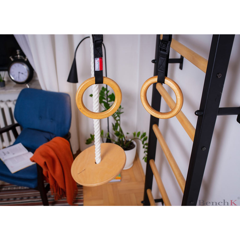 BenchK Wall Bar with Pull-Up Bar 221B + A076 accessories
