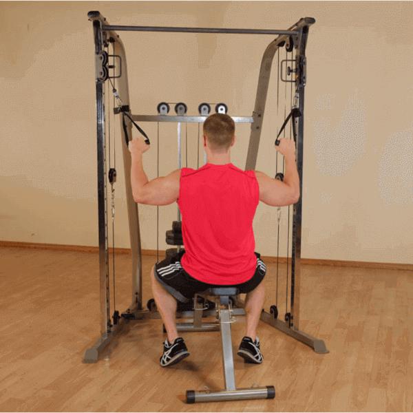 Best Fitness Functional Trainer BFFT10R Lat Pulldowns