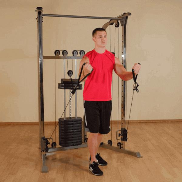 Best Fitness Functional Trainer BFFT10R Upper Chest Flys