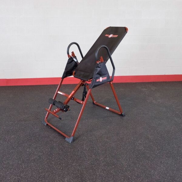 Best Fitness Inversion Table BFINVER10 Front Side View