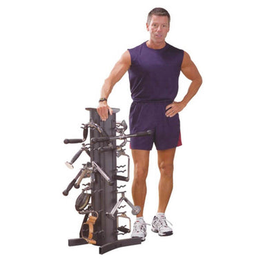 Body-Solid Cable Attachment Accessory Rack VDRA30 Size Reference