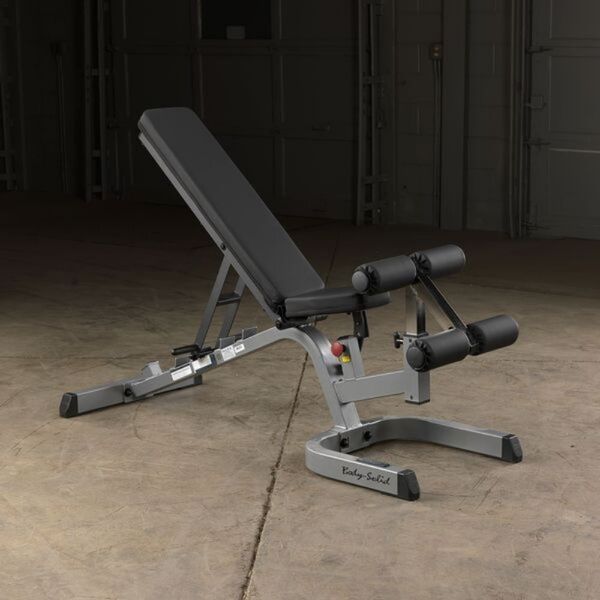Body-Solid Flat Incline Decline Bench GFID71 Angle View