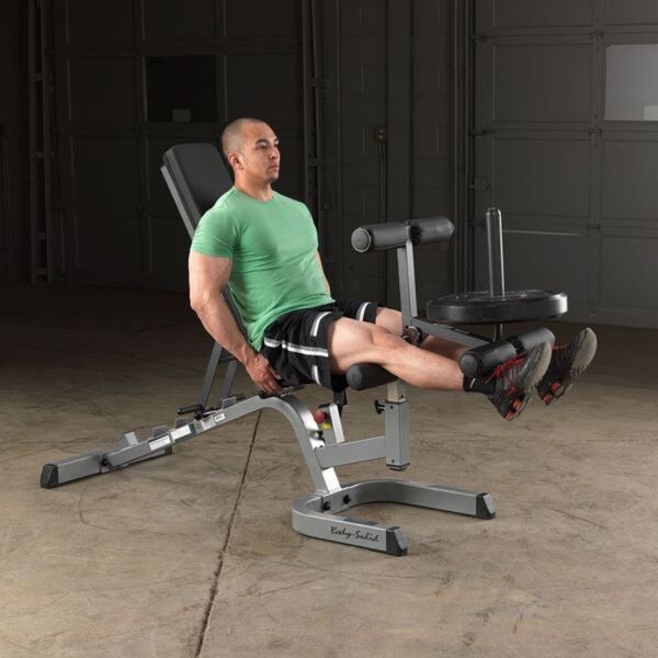 Body-Solid Flat Incline Decline Bench GFID71 Leg Extension