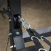 Body-Solid Free Weight Leverage Gym SBL460P4 Attachments to Pulley