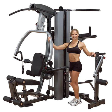 Body-Solid Fusion 500 Modular Single Stack Gym F500 Size Reference