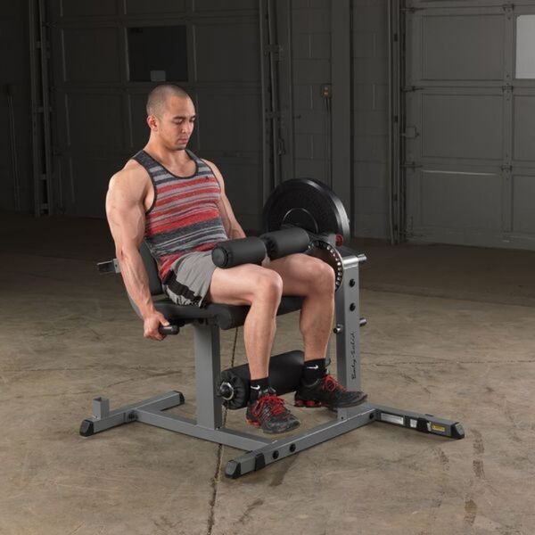Body-Solid GCEC340 Cam Series Leg Extension and Curl Machine with Adjustable Seat Leg Curls 