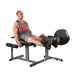 Body-Solid GCEC340 Cam Series Leg Extension and Curl Machine with Adjustable Seat Leg Extensions