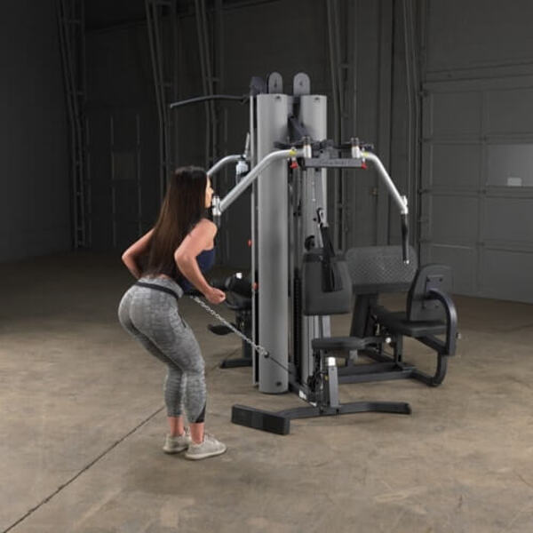 Body-Solid Multi-Stack Home Gym System G9S Lower Pulley Back Row