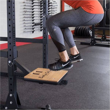 Body-Solid Plyo Step Attachment being Used