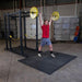 Body-Solid Power Rack Floor Mat Barbell Apex
