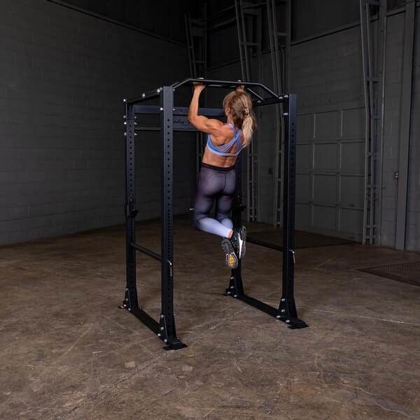 Body-Solid Power Rack GPR400 Pull Up on Attachment