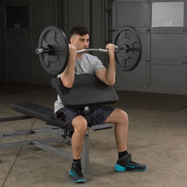 Body power weights discount bench