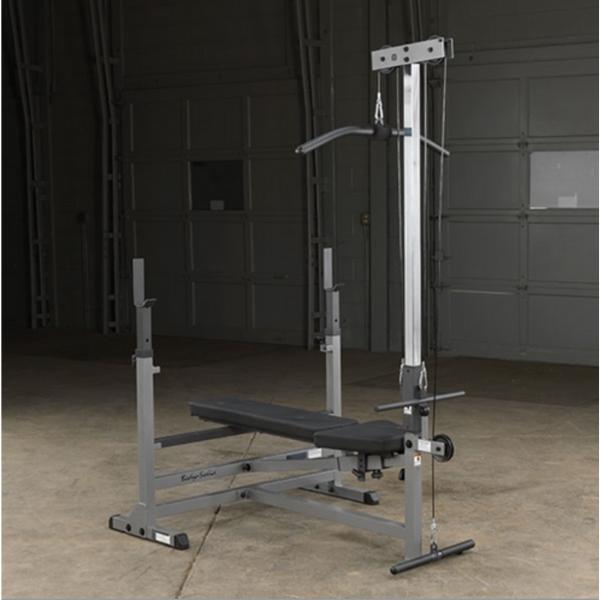 Bench press and lat pulldown hot sale machine