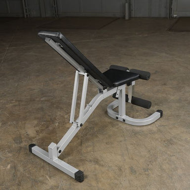 Body-Solid Powerline Flat Incline Decline Bench PFID130X Side Back