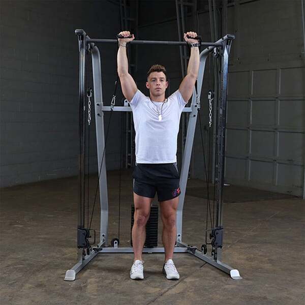 Body-Solid Powerline Functional Trainer PFT50 Standing Press