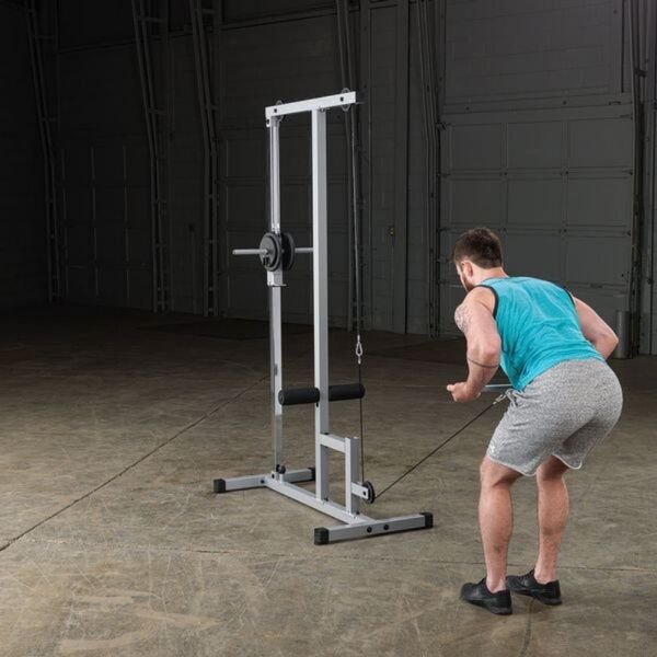Body-Solid Powerline Lat Pull Low Row Machine PLM180X Mid Row